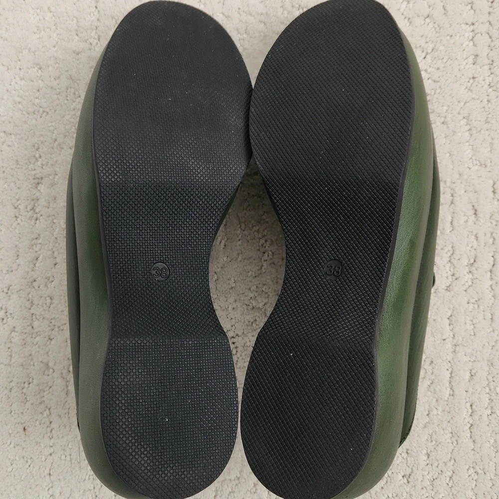 Free People Winston Platform Loafer Mules Size 8 - Picture 9 of 12